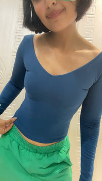 Elevated full sleeves top thumbnail 3
