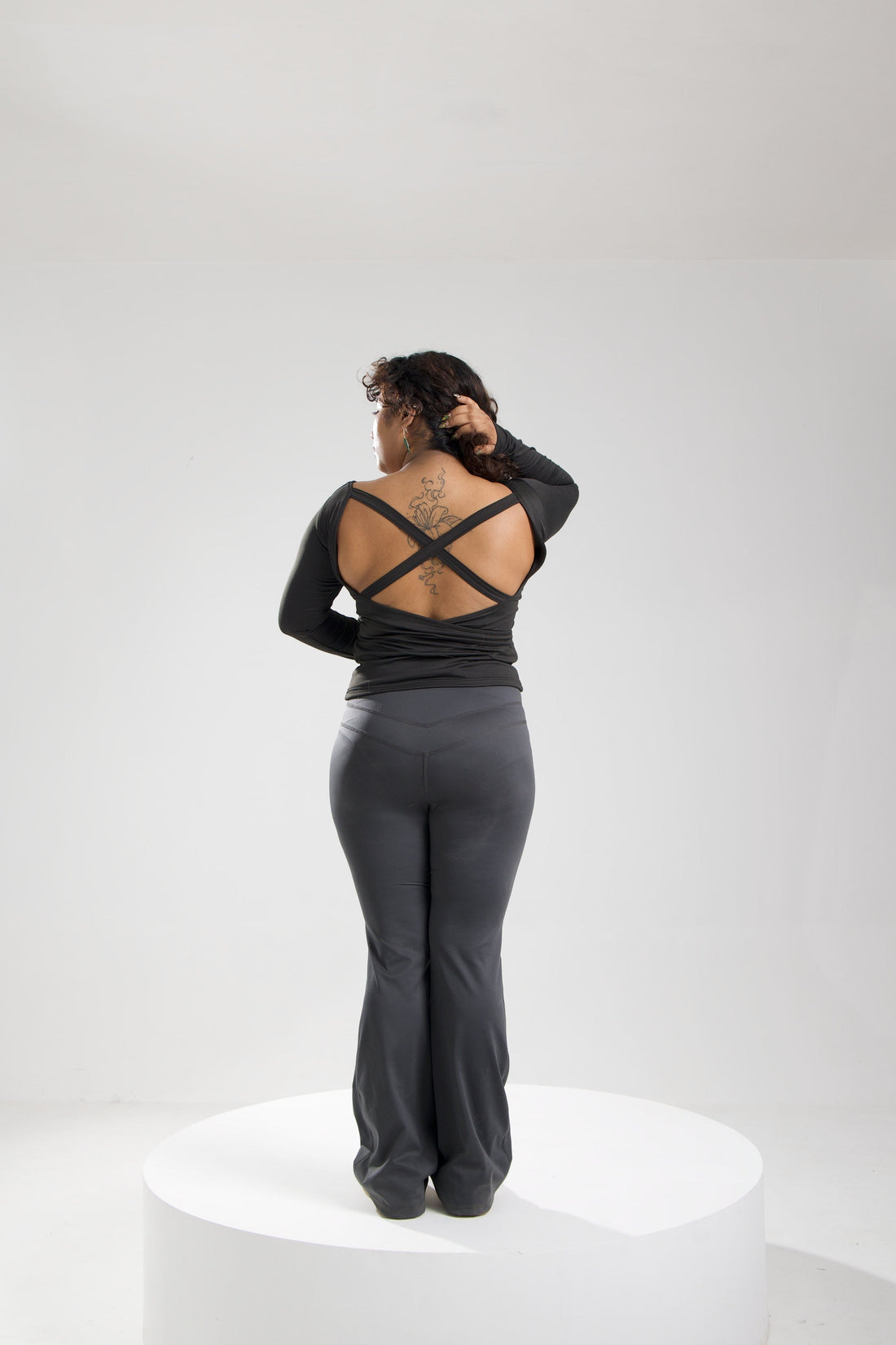 Flare Pants in grey