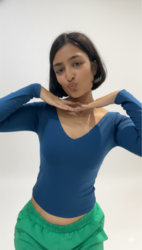 Elevated full sleeves top thumbnail 2