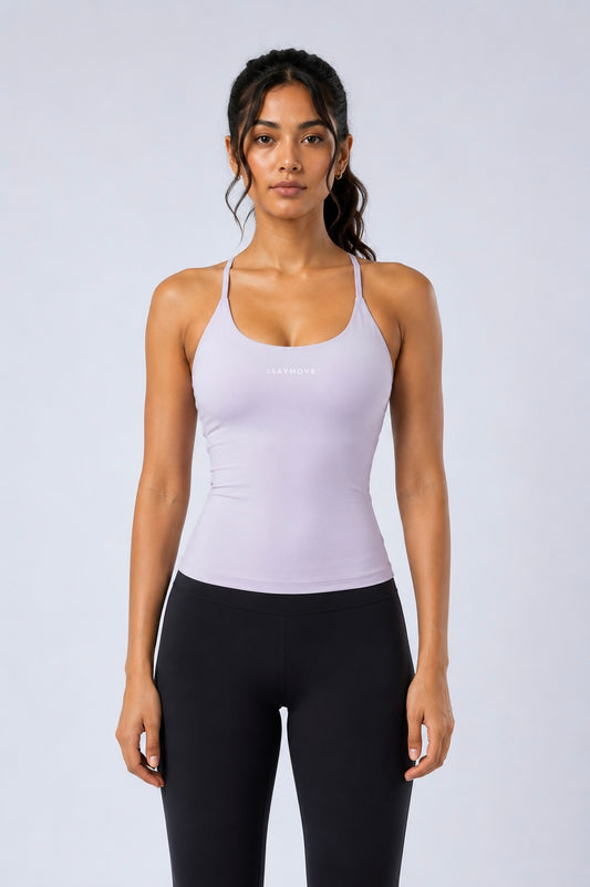 Cross Back Tank Top