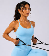 SculptContour™ Tank Top- Powder blue thumbnail 4